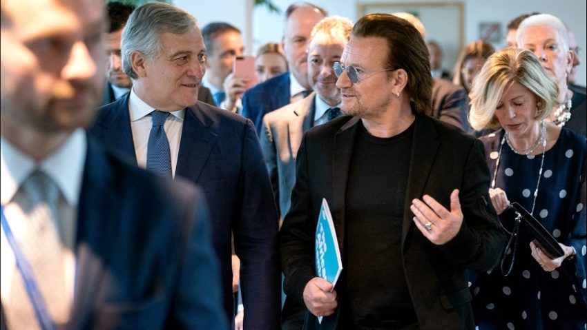 Bono în Parlamentul European