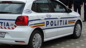 Accident cu maşina de poliţie în Oţelu Roşu