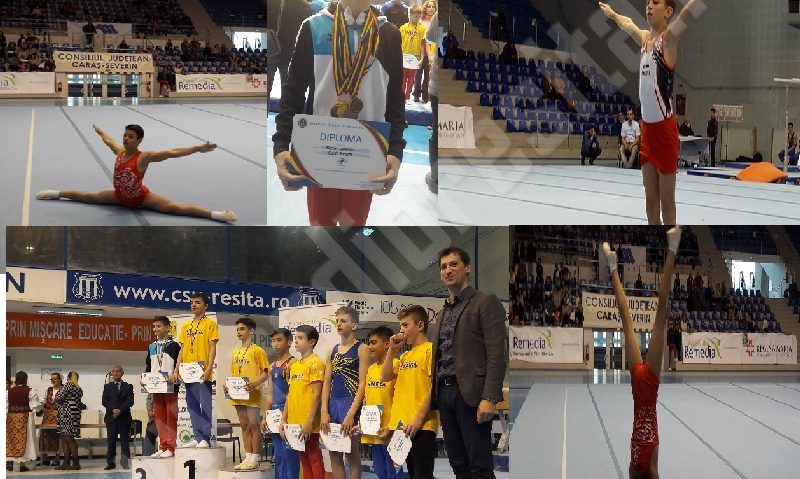 [VIDEO-AUDIO] Reșița a găzduit, în cele mai bune condiții, Campionatul Național de gimnastică pentru juniori I și II