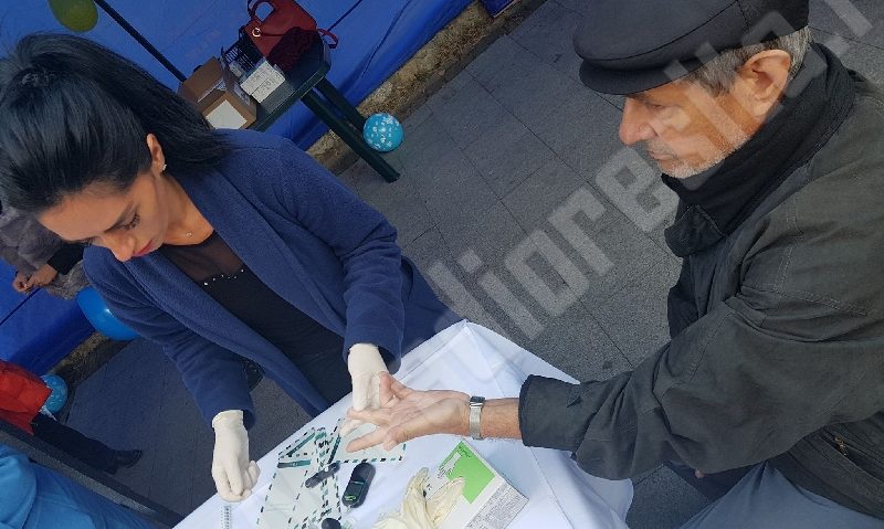 Acţiune de testare a diabetului, astăzi la Palatul Cultural din Reşiţa