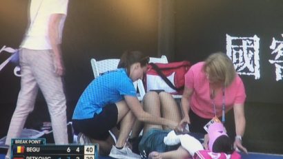 Irina Begu, în turul II la Melbourne. Petkovic, prăbușită pe teren