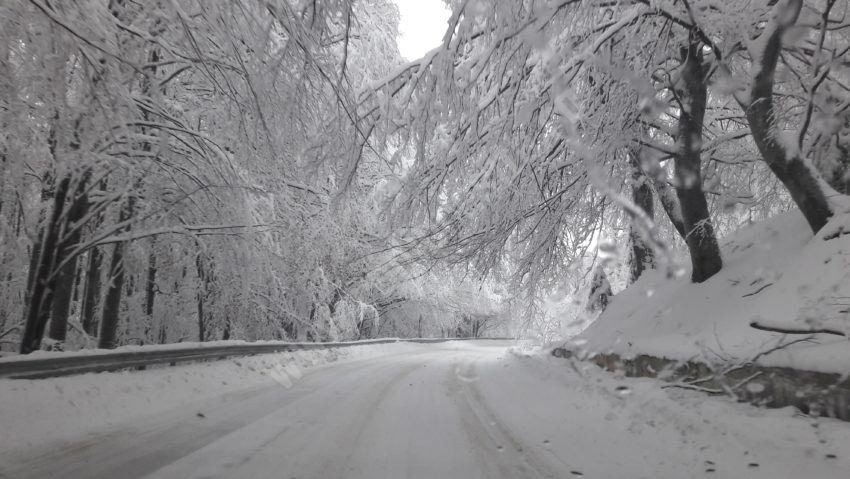 Ninsori abundente și vânt cu viteze care vor depăși la rafală 100 km/h, în județul Caraș-Severin