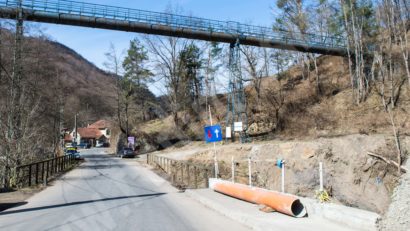 [FOTO] Podul spre Șură va fi înlocuit din cauza stării avansate de degradare