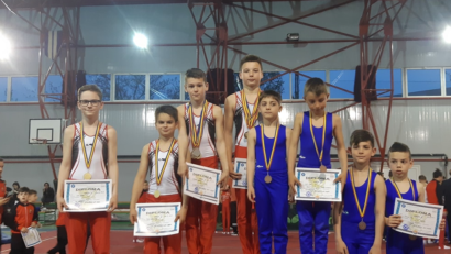 Gimnaștii reșițeni, de 16 ori pe podium la Campionatului Național Școlar