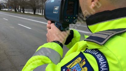 Şofer depistat cu 141 km/oră în municipiul Arad