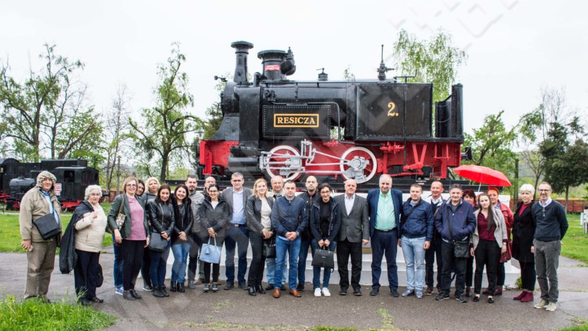 [FOTO] Prietenii sârbi felicită buna gospodărire a Reșiței