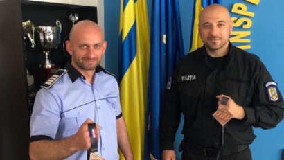 Doi polițiști arădeni, pe podium la brazilian jiujitsu