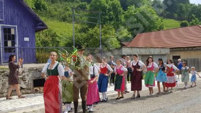 [FOTO] Kirwai-ul sărbătorit festiv la Steierdorf