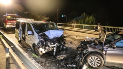 [EXCLUSIV][VIDEO-FOTO] Şase cărășeni au ajuns la spital, în urma unui grav accident în Austria!