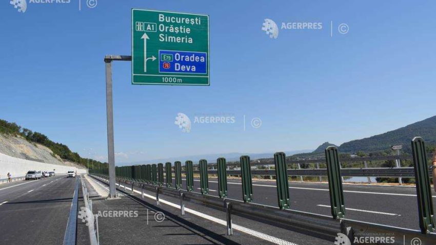 Fisură pe Autostrada Lugoj-Deva. Circulaţia nu poate fi deschisă luna aceasta