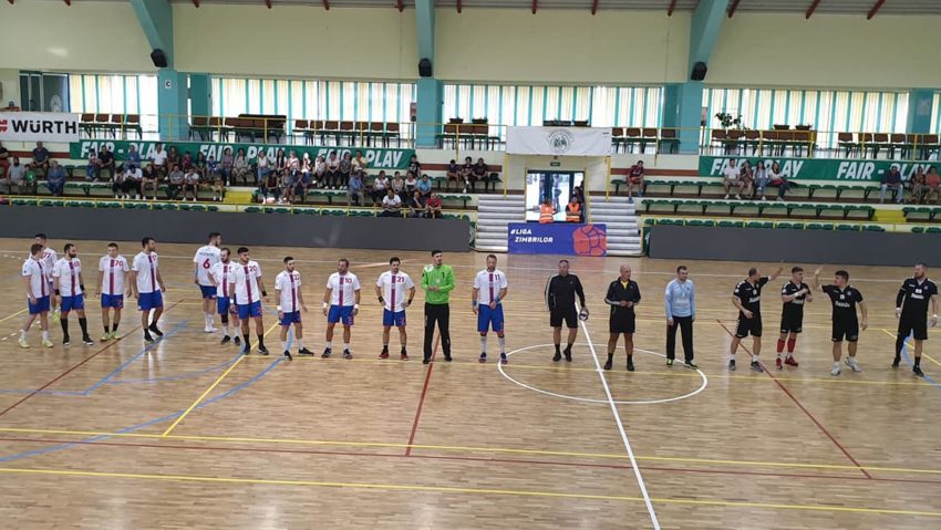 CSM Reșița a pierdut, la limită, meciul de la Steaua București din Liga Națională de handbal masculin