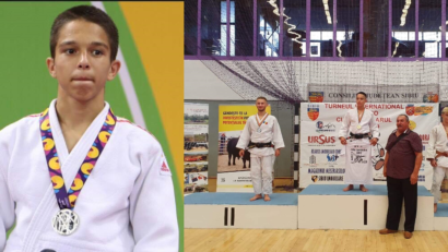 Judokanul Alexandru Matei din Caransebeș, un ultim test înaintea Campionatului Mondial de cadeți