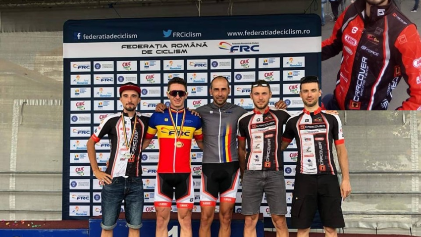 [FOTO-AUDIO] Ciclistul reșițean Sergiu Paraschivu a devenit vicecampion național în proba de maraton