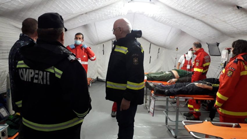 [VIDEO]: Exerciţiul ForFirEx în plină desfăşurare în Caraş-Severin