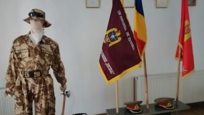 [FOTO] Caransebeş: expoziţia Armata română în anul centenarului Banatului. Exponate din colecţia personală general de brigadă (r.) Gheorghe Cristian Dinulică