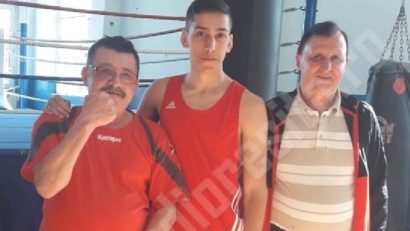 Pugilistul Sebastian Nițu de la CSM Reșița este vicecampion național