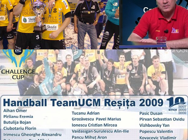 [AUDIO] Antrenorul emerit Aihan Omer revine la Reșița pentru a retrăi bucuria performanței istorice pentru handbalul reșițean, câștigarea Cupei Challenge