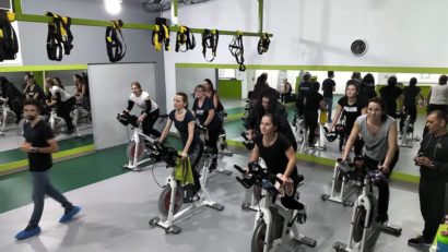 Participanţi puternici la primul concurs de „Spinning” din Caraş-Severin!