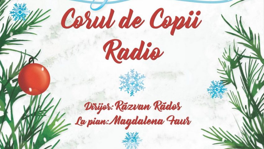 [FOTO] Peisaj de iarnă, concert de Crăciun prezentat de Corul de Copii Radio