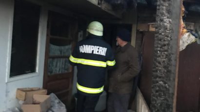 Ciuchici: Incendiu la o afumătoare