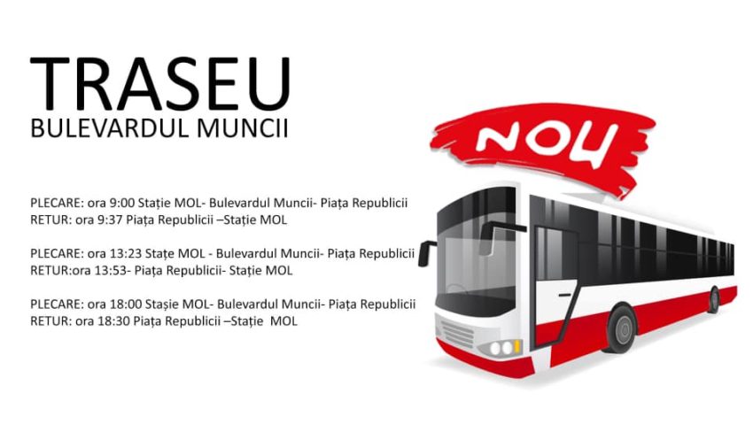 Două trasee noi pentru transportul elevilor din Reșița