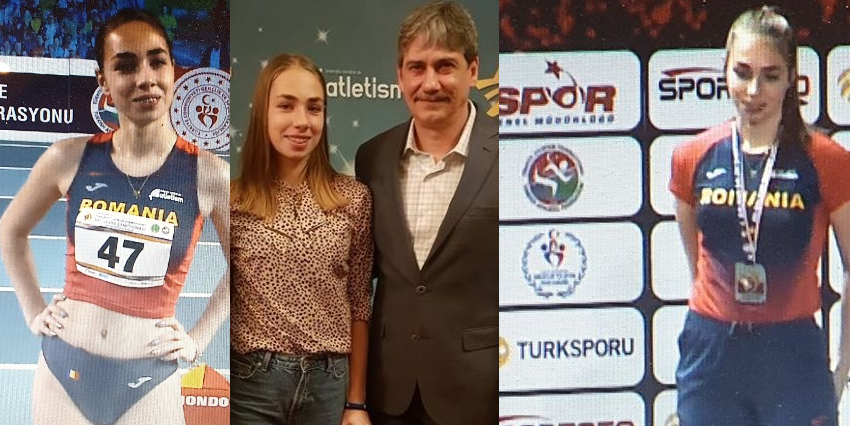 Atleta reșițeană Daria Grigoroiu, rezultat foarte bun la Campionatele Balcanice Under 20