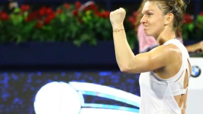 Simona Halep, campioană la Dubai, după un meci foarte echilibrat