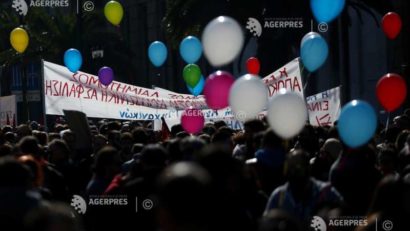 Greve şi manifestaţii în Grecia împotriva sistemului de pensii