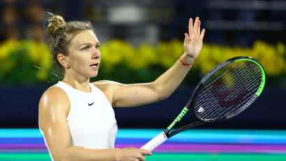 Simona Halep va juca pentru un loc în finala de la Dubai cu Jennifer Brady