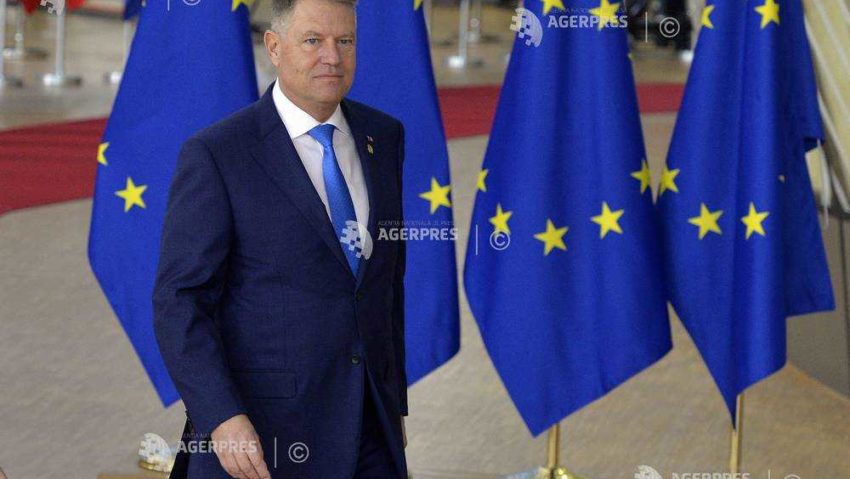 Preşedintele Klaus Iohannis la reuniunea extraordinară a Consiliului European de la Bruxelles