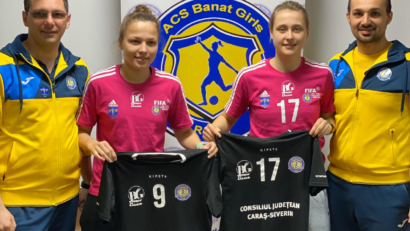 [FOTO-AUDIO] ACS Banat Girls Reșița a adus două fotbaliste din Republica Moldova. Obiectivul: promovarea în Liga I!