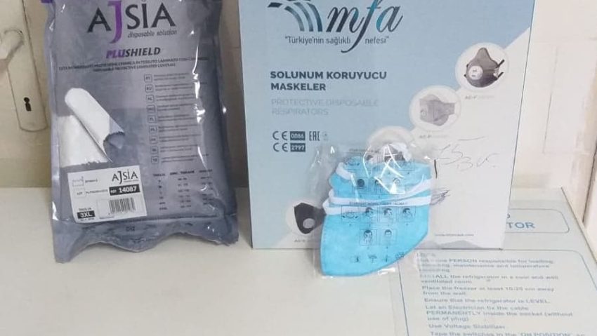 Structurile medicale din Caraș-Severin primesc materiale de protecţie pentru COVID-19 de la ISU