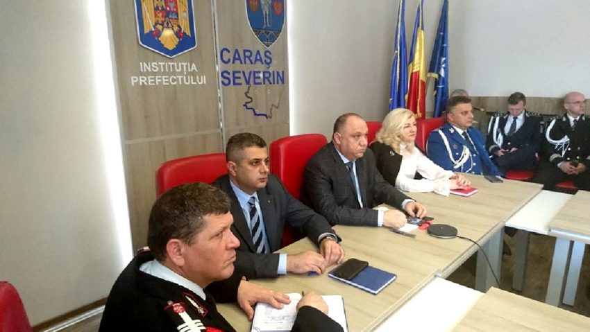 Prefectul Judeţului Caraş-Severin a dispus activarea parţială a Centrului Judeţean de Coordonare şi Conducere a Intervenţiei la sediul ISU „Semenic“!