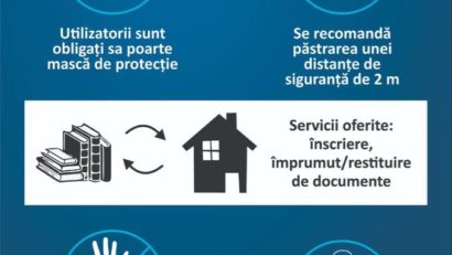 Biblioteca Județeană „Paul Iorgovici” Caraș-Severin îşi așteaptă cititorii din data de 2 iunie