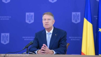 [VIDEO] Declaraţie de presă a preşedintelui Klaus Iohannis