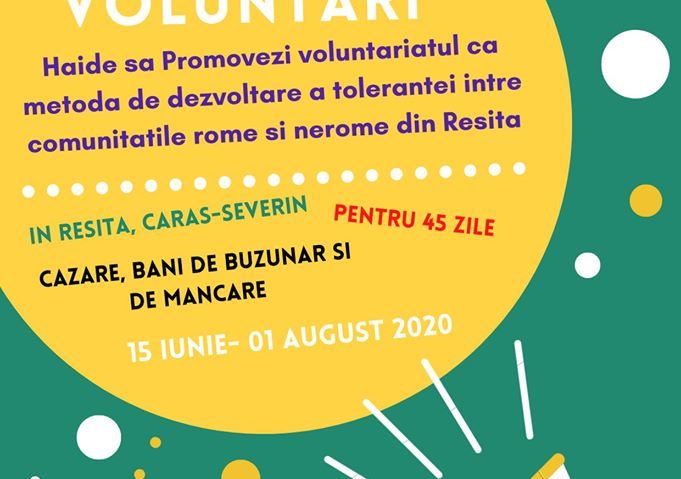 [AUDIO] Asociația Nevo Parudimos caută voluntari pentru proiectul „Fi voluntar în orașul tău!”