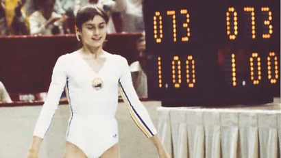 Acum 44 de ani (1976) Nadia Comăneci a obţinut prima notă de 10 din istoria Jocurilor Olimpice