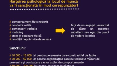 Adoptat de Parlament: România va avea o lege împotriva hărțuirii psihologice la locul de muncă