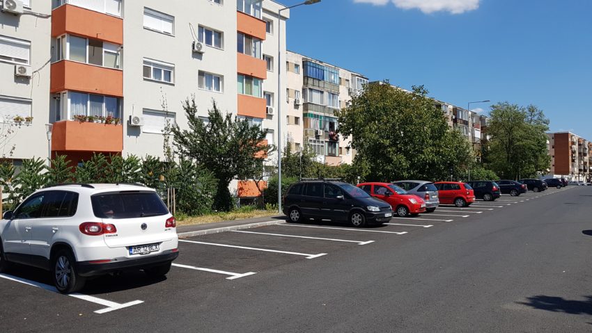 Pregătiri pentru licitația locurilor de parcare din Micălaca – Arad