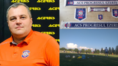 [AUDIO] Progresul Ezeriș, aproape de Liga a III-a. Cristian Şodâncă, președintele clubului: suntem dornici să scriem o pagină frumoasă de istorie!