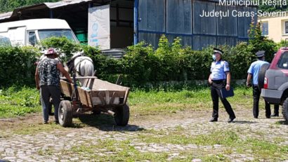 [FOTO] Unde-i lege, nu-i tocmeală! La Reşiţa a fost confiscată prima căruţă