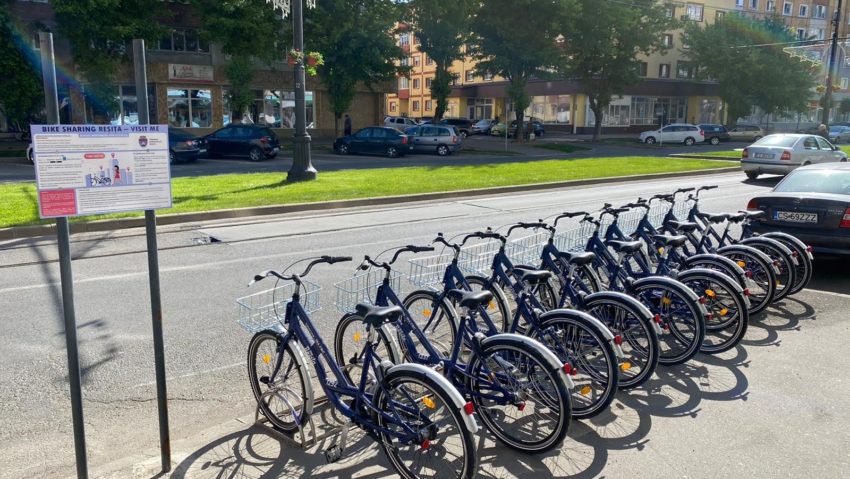 Primăria Reşiţa extinde sistemul de Bike Sharing în cartierele Muncitoresc și Moroasa