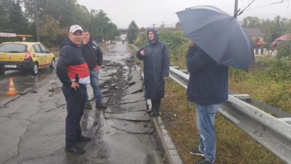 Ploaia a făcut ravagii în Valea Jiului