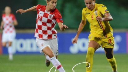 Naţionala de fotbal feminin a României a învins clar Croaţia. Cărășeanca Laura Rus este pe lista marcatoarelor