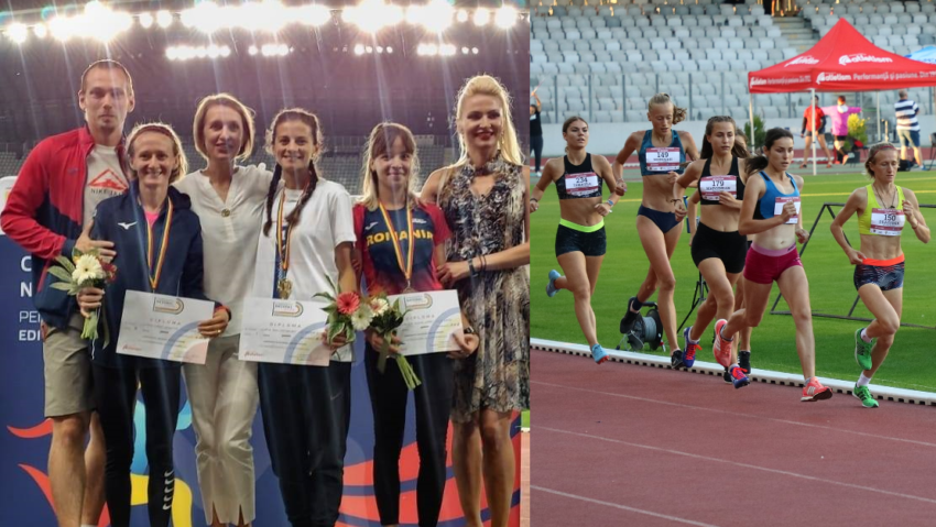 [FOTO-AUDIO] Atleta Liliana Dragomir, dublă vicecampioană la Campionatele Naţionale de seniori