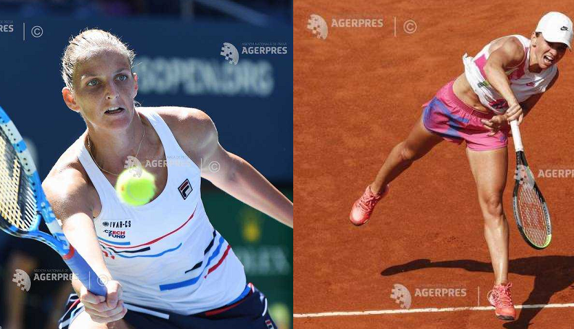 Simona Halep – Karolina Pliskova, astăzi, în finala turneului WTA de la Roma