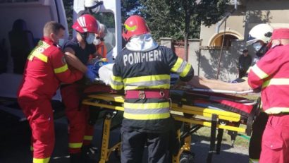 Pompierii de la ISU Timiş au fost solicitaţi să intervină la două accidente