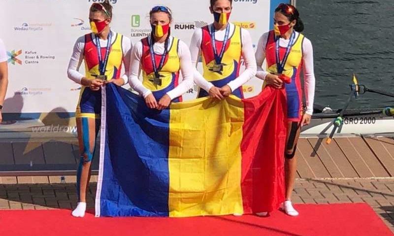 România, 10 medalii la Campionatele Europene de canotaj Under-23