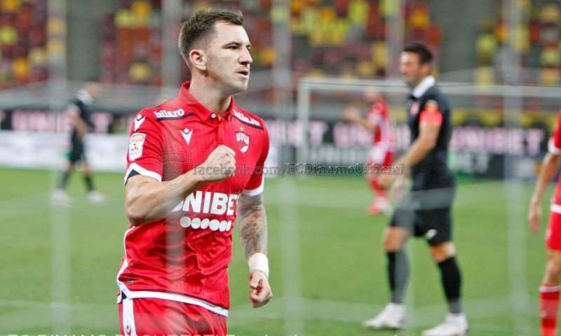 Dinamo București, la prima victorie în actualul mandat al antrenorului Cosmin Contra