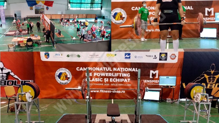 [FOTO-AUDIO] Participare record la Campionatul Național de Powerlifting, întreceri ce au loc la Băile Herculane